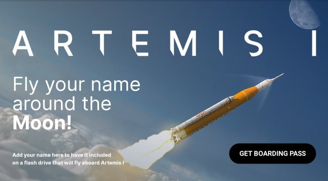NASA Artemis | Send Your Name to Space